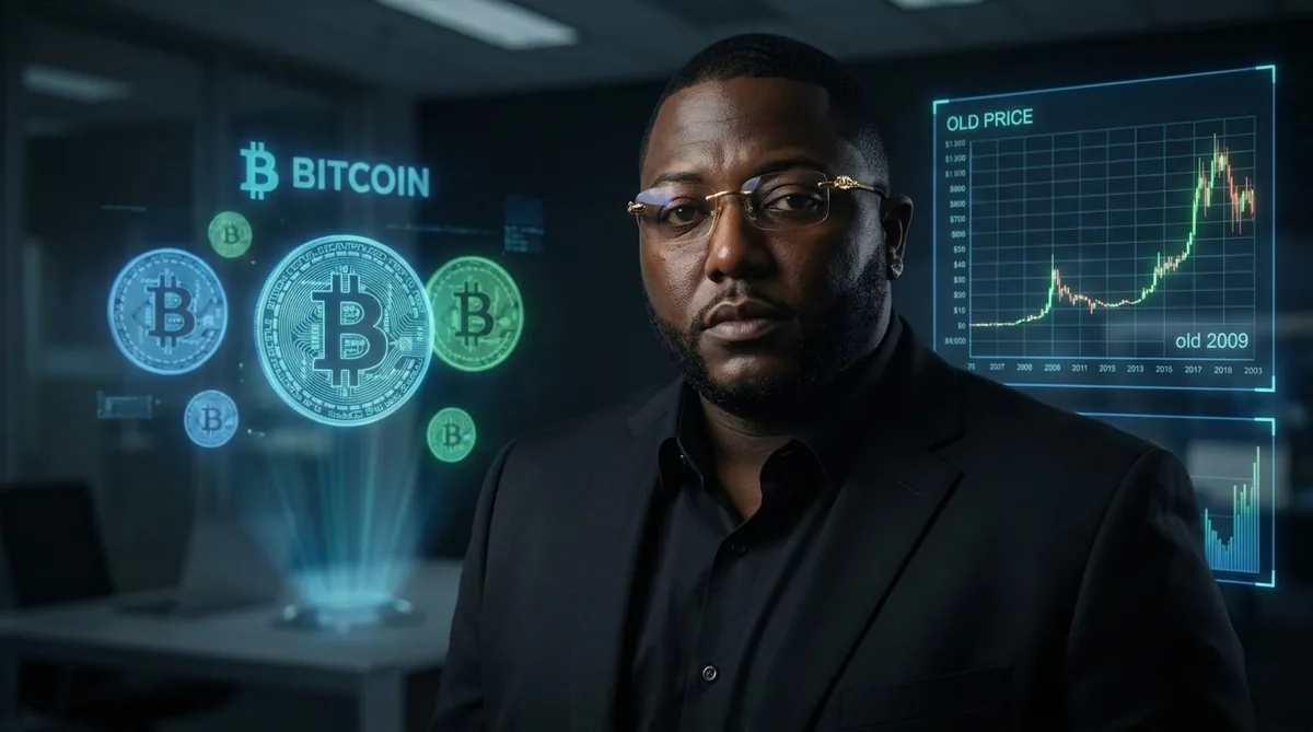 WarrenWerts with digital gold and crypto market visuals